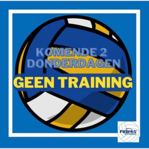 geen training