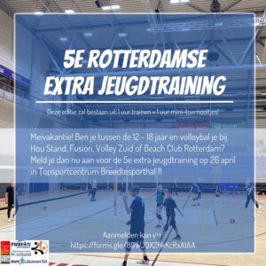 5e Rotterdamse jeugdtraining supersamenwerking