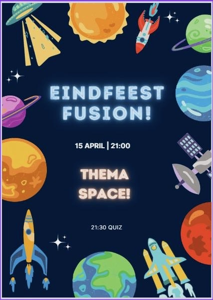 Eindfeest 15 april